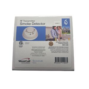 Silent Call Signature Series RF Transmitter Wireless Smoke Detector SD4-SS